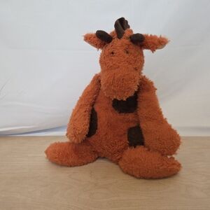 Jellycat Orange Giraffe Geoffrey Plush Soft Stuffed Animal 15"